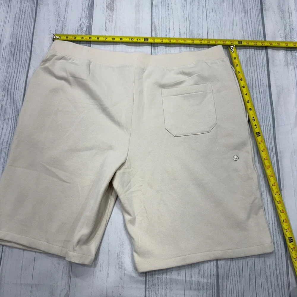 NWT POLO Ralph Lauren 3XLT Tall‎ Sweat Shorts Big Pony Beige Men $110